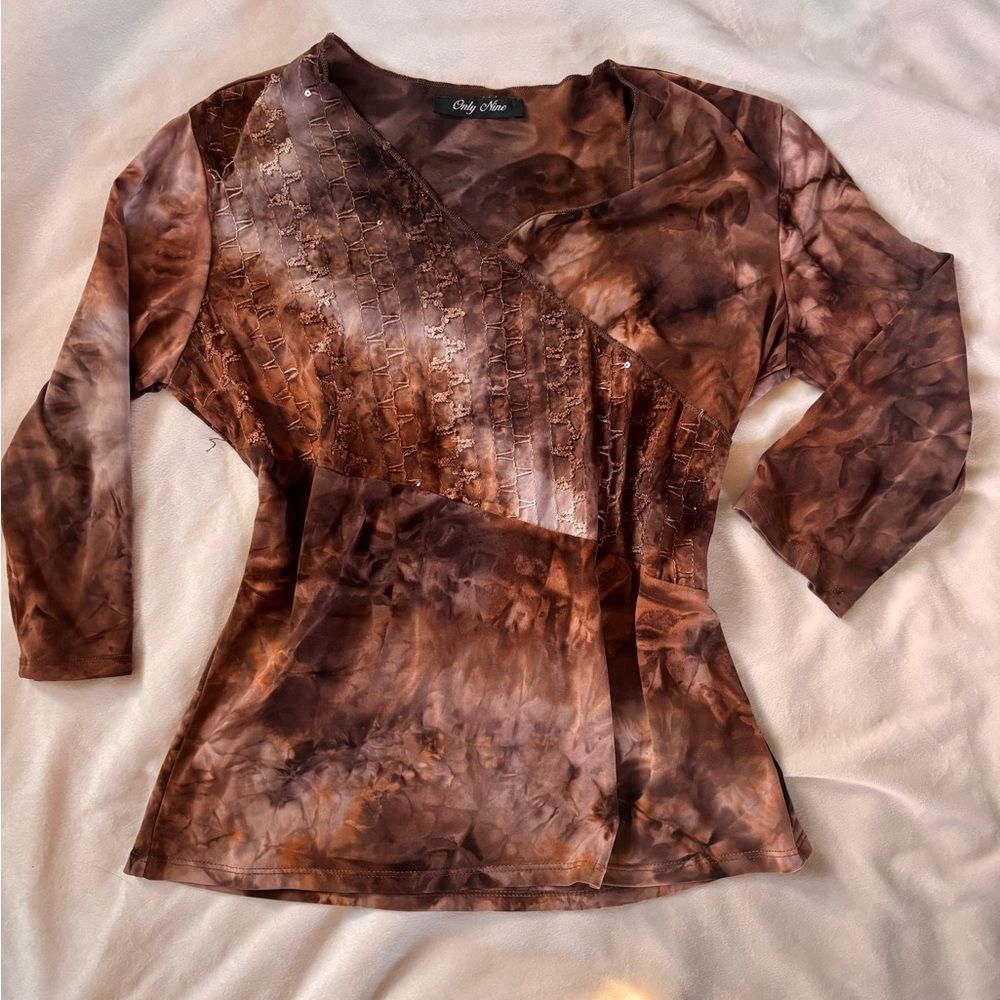 Vintage Y2K Sequin Top